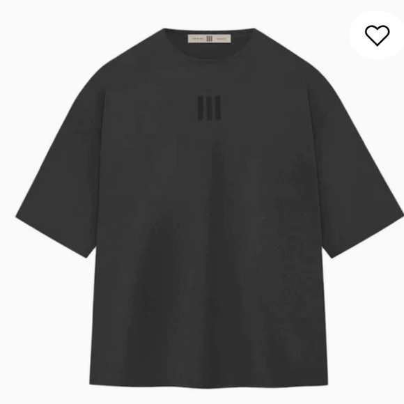 Fear of God Athletics Adidas Performance Jersey Tee size M Oversized T-Shirt Fog - Picture 1 of 9